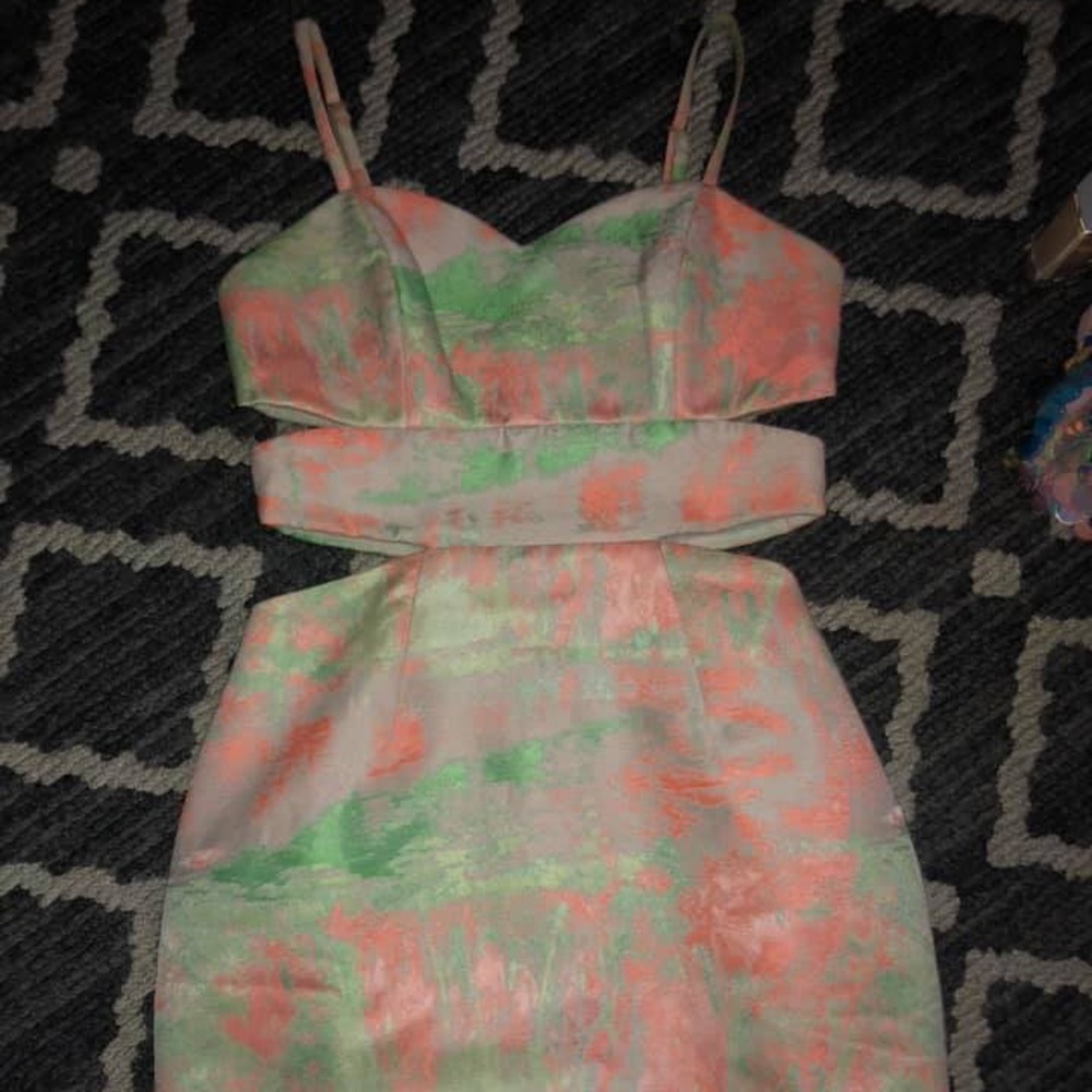 NBD x Naven Cut-out dress